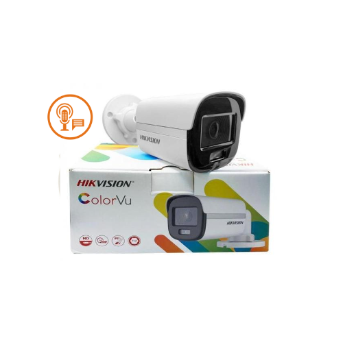 DS-2CE10DF0T-PFS TUBO 2MP COLOR VU LENTE 2.8MM C/AUDIO (2 ) HIKVISION